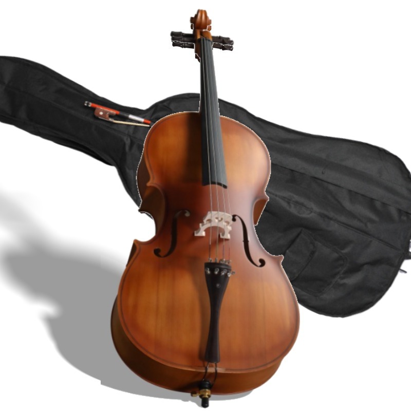 Musical Instrument In Orchestra - 4/4 Matte Natural Color BASSWOOD Panel