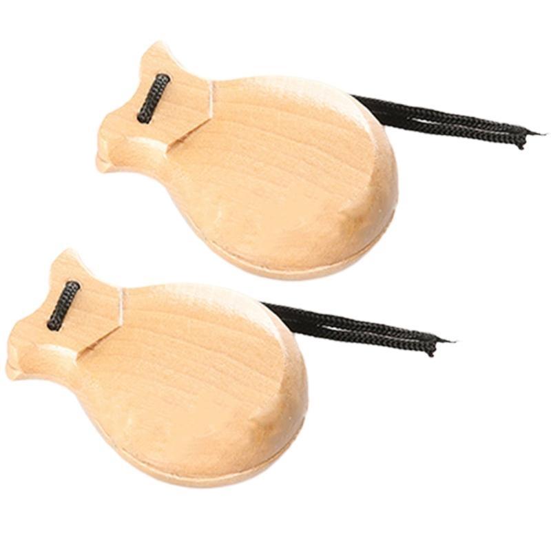 Castanet Flamenco - 2 Pcs Traditional Flamenco Castanets Spanish