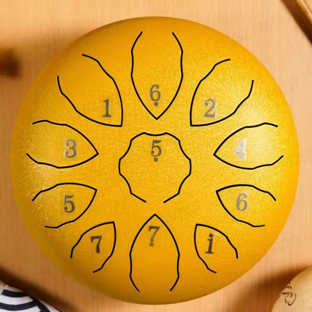 Musical Instrument Drum - 8\15 Note Steel Tongue Drum, Handpan