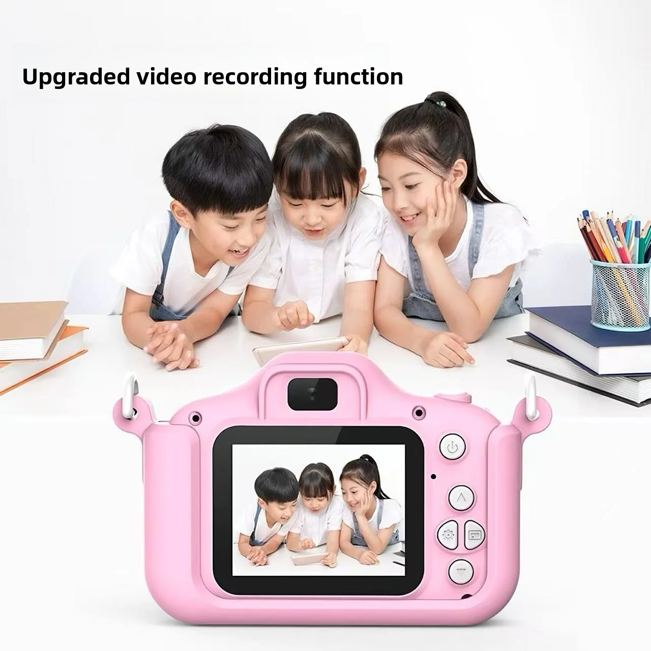 Kids Camera HD Dual Lens 1080P - Musical Instrument Recorder 评论和价格