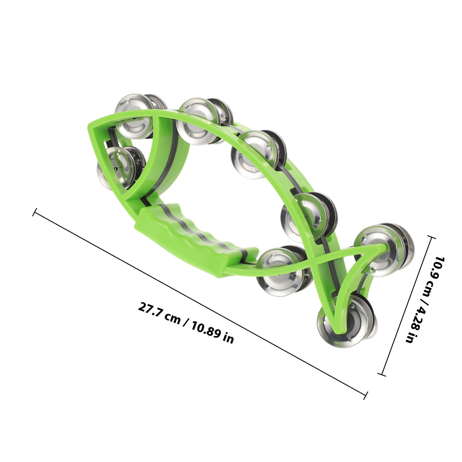 Handheld Tambourine Portable P - Musical Instrument Tambourine 评论和价格