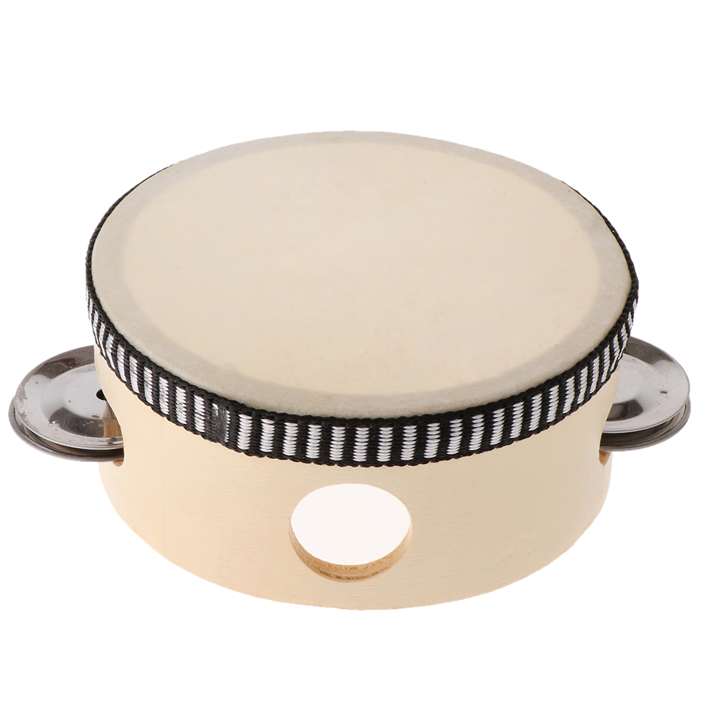 Wooden Musical Tambourine Beat - Musical Instrument Tambourine 评论和价格
