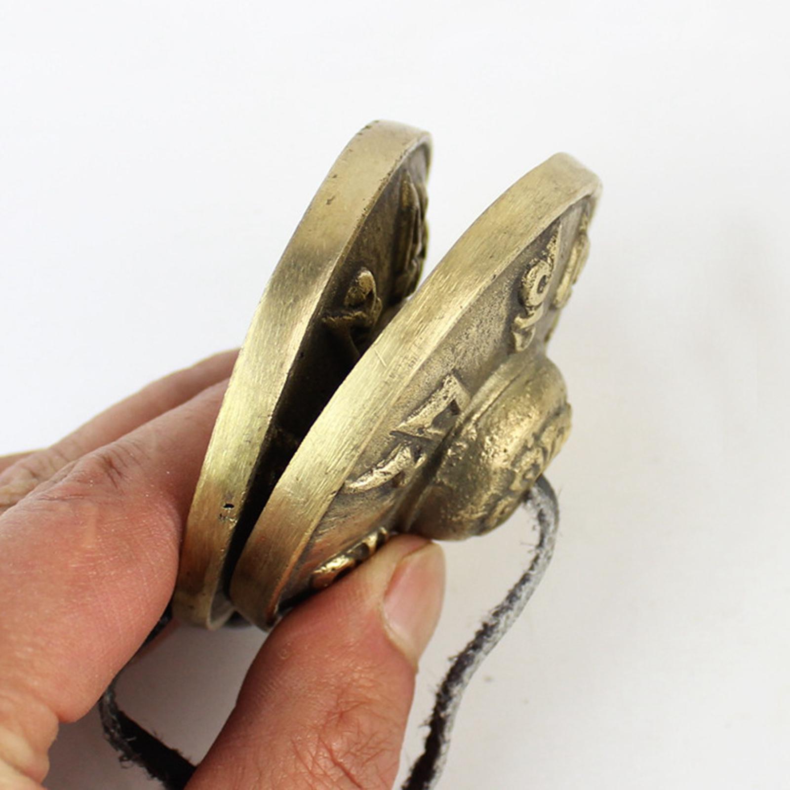 Meditation Bell Copper Tingsha - Musical Instrument Symbols 评论和价格
