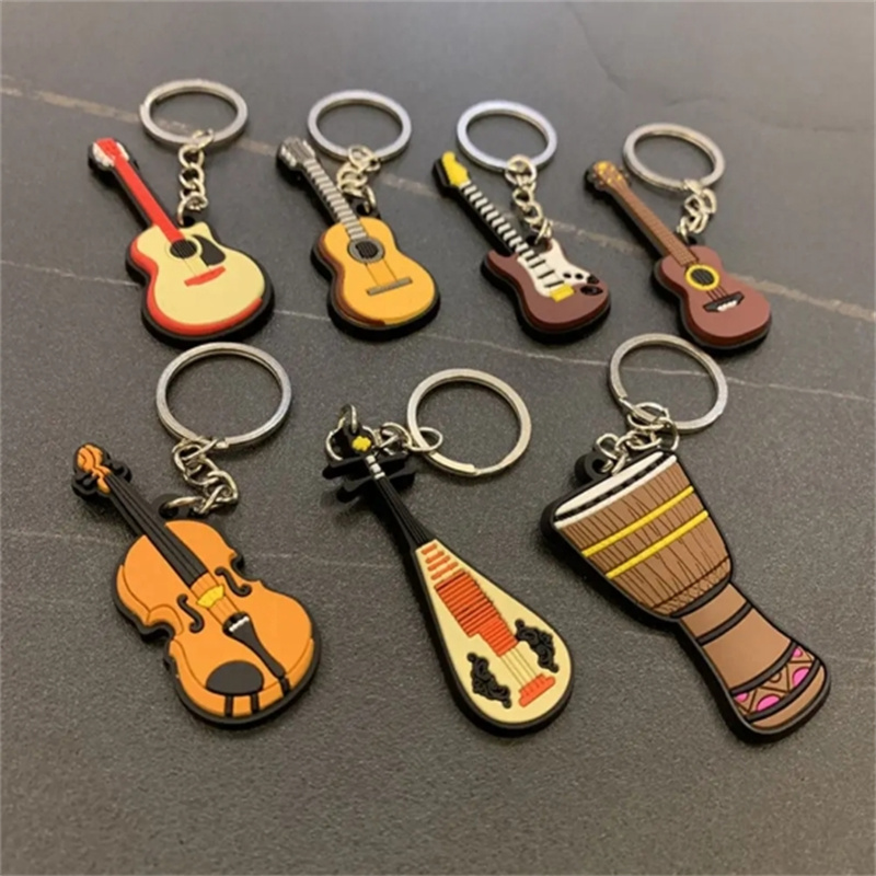 New Arrival Guitar Keychain Ma - Musical Instrument Photo 评论和价格