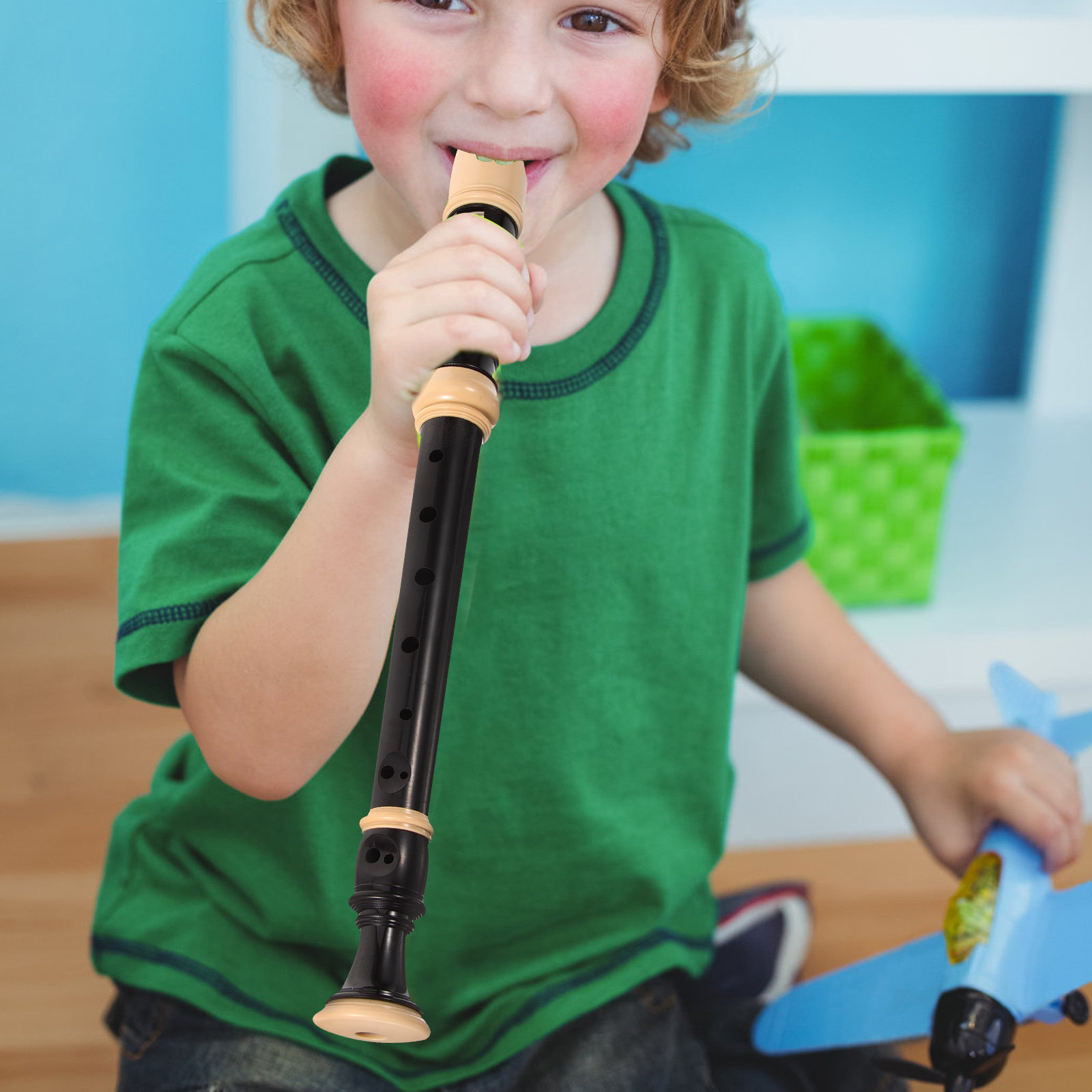 1Set 8 Hole Resin Recorder Flu - Musical Instrument Recorder 评论和价格