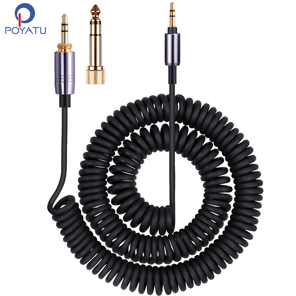 Poyatu Spring Relief Coiled Ca - Audio Technica Headphone Ath-Ws660Bt 评论和价格