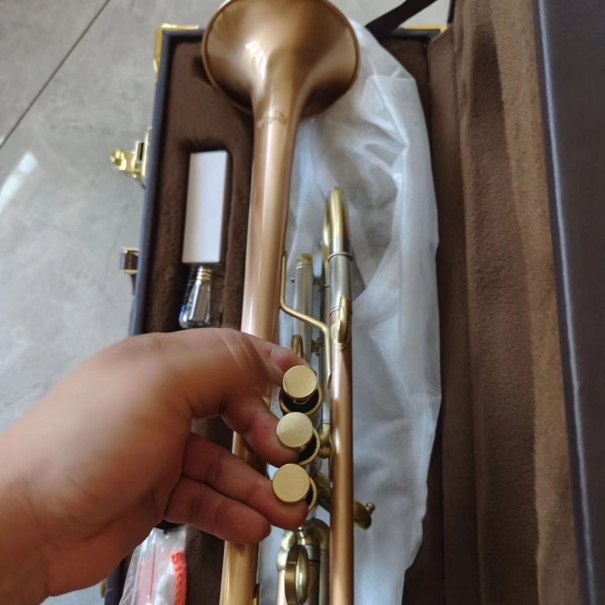 Trumpet LT190S-77 Music instru - Musical Instrument Cornet 评论和价格