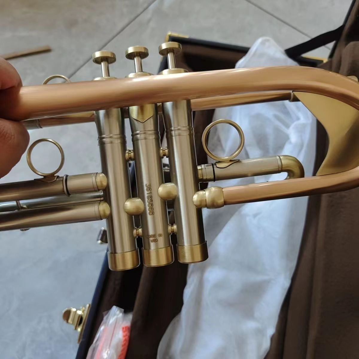 Trumpet LT190S-77 Music instru - Musical Instrument Cornet 评论和价格