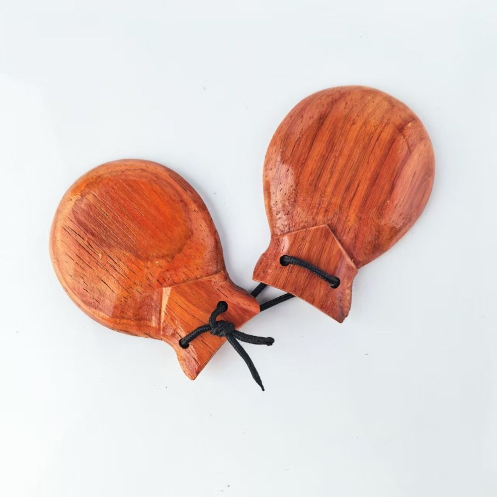 Orff Percussion Wood Castanets - Castanet Flamenco 评论和价格