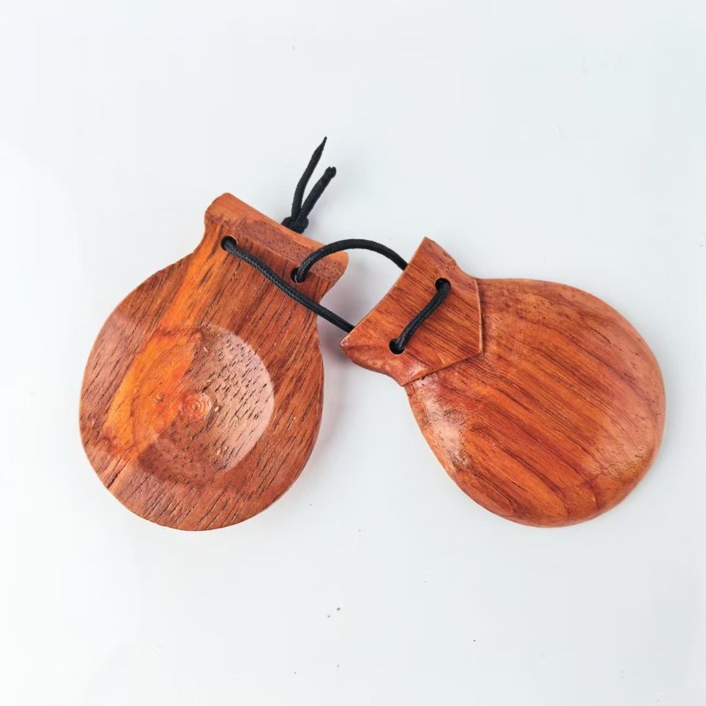 Orff Percussion Wood Castanets - Castanet Flamenco 评论和价格