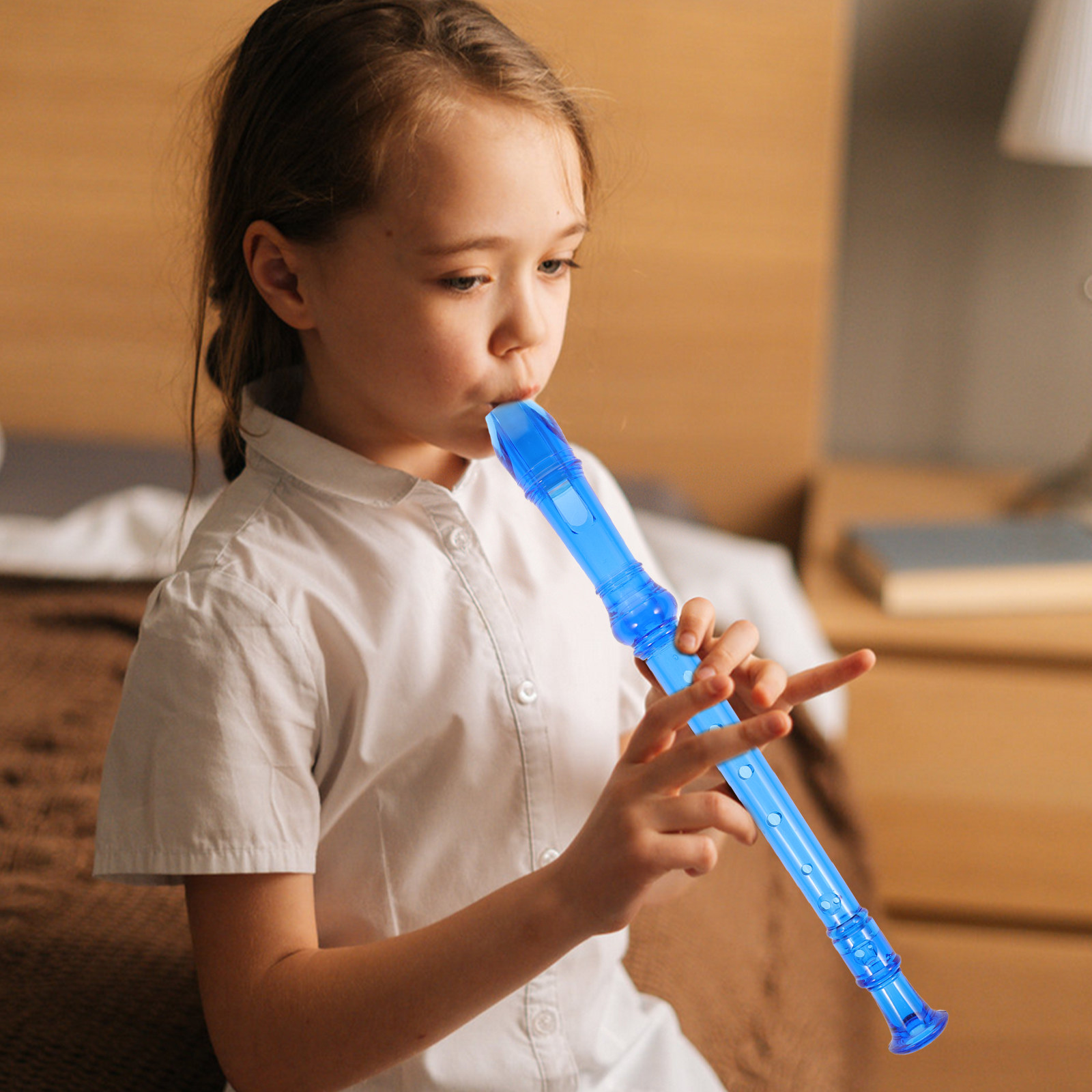 2Pcs Soprano Recorder 8 Holes  - Musical Instrument Recorder 评论和价格