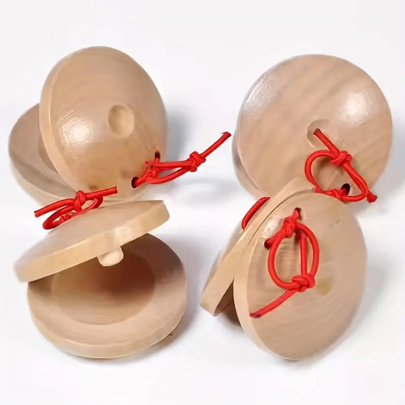 Wooden Castanets Wood Percussi - Castanet Flamenco 评论和价格