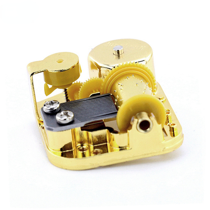 Y 1PC Gold-plated Windup Music - Musical Instrument Brands 评论和价格