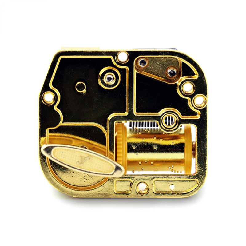 Y 1PC Gold-plated Windup Music - Musical Instrument Brands 评论和价格
