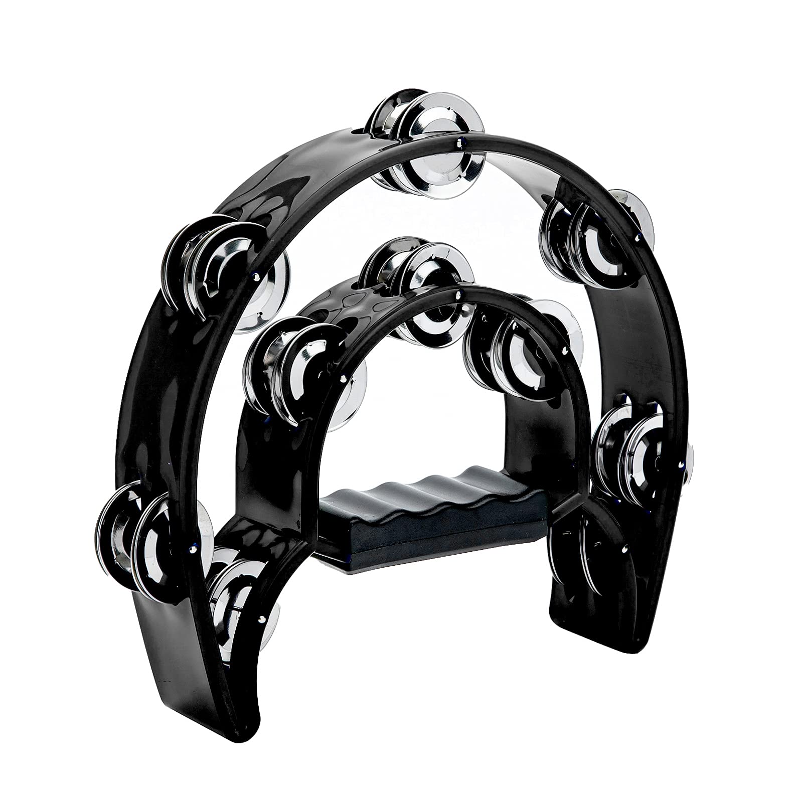 Tambourine Double Row Metal Ji - Musical Instrument Tambourine 评论和价格