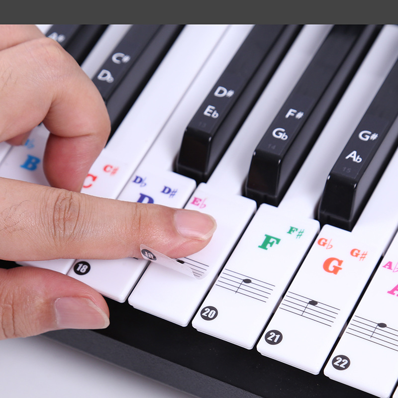 Transparent Piano Keyboard Sti - Musical Instrument Symbols 评论和价格