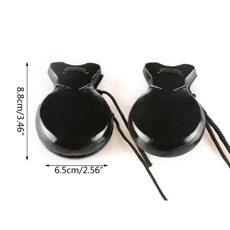 2Pcs Traditional Castanet Span - Castanet Flamenco 评论和价格