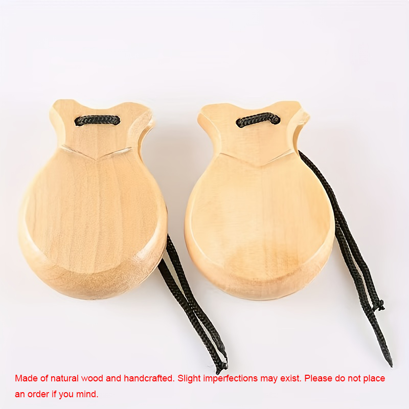 2 Pack Spanish Castanets Flame - Castanet Flamenco 评论和价格