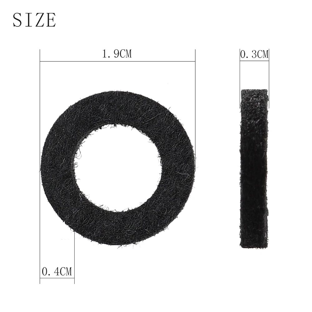 10Pcs Trumpet Felt Washers Cus - Musical Instrument Cornet 评论和价格
