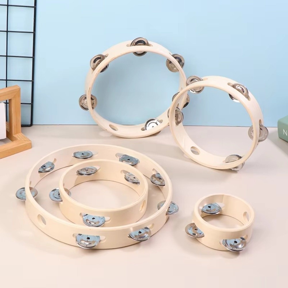 New 4/6/7/8/10 Inch Hand Drums - Musical Instrument Tambourine 评论和价格
