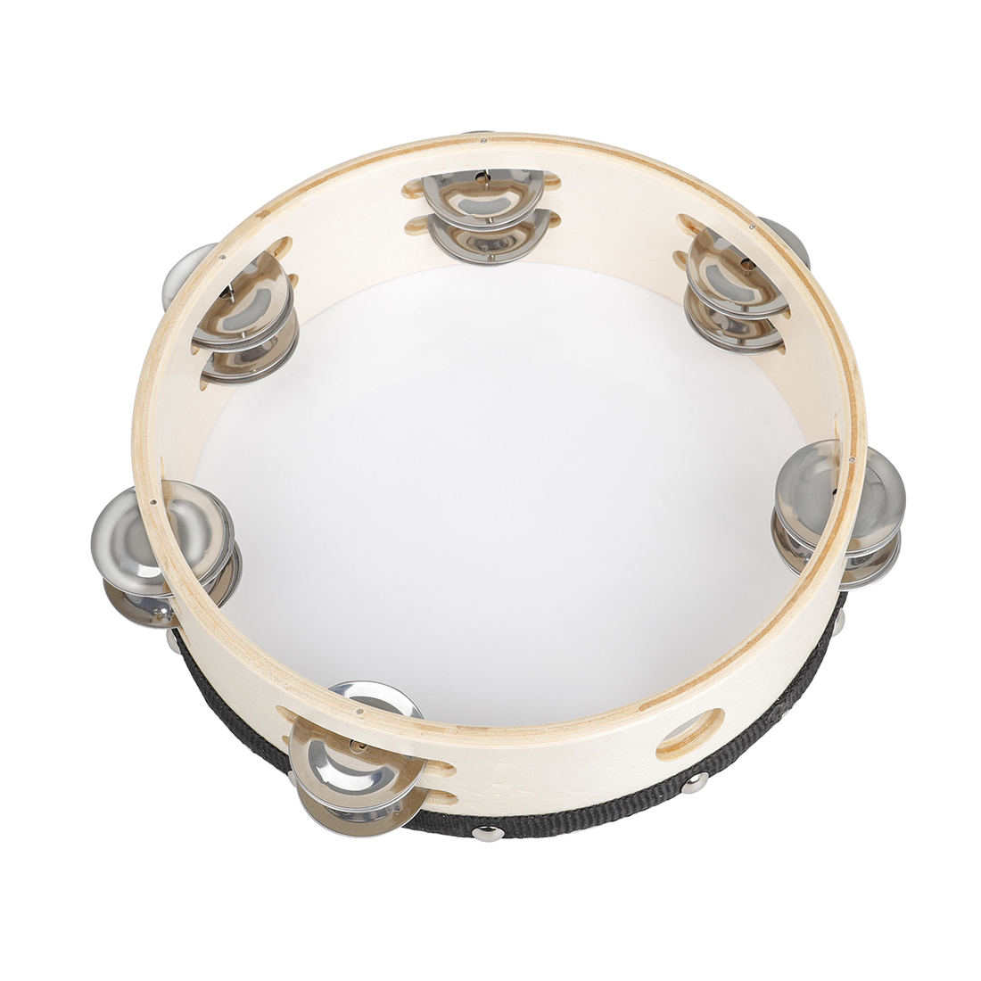 8 Inches Tambourine Peace Pige - Musical Instrument Tambourine 评论和价格