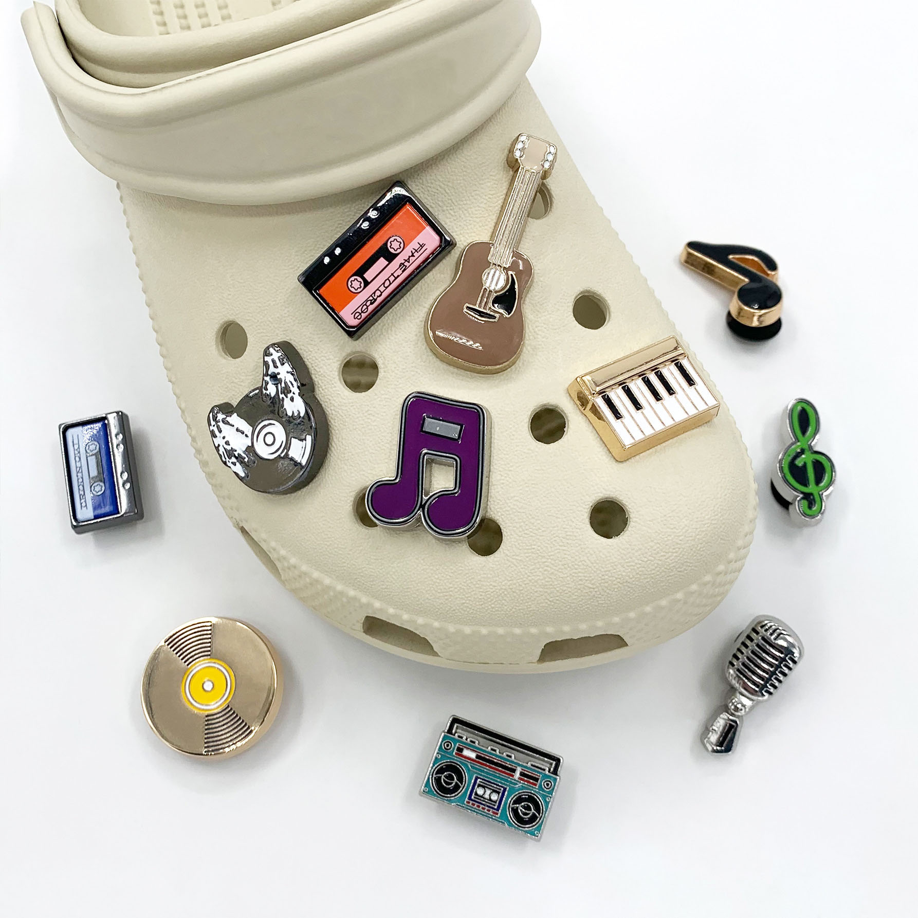3D Musical Instrument Set Shoe - Musical Instrument Symbols 评论和价格