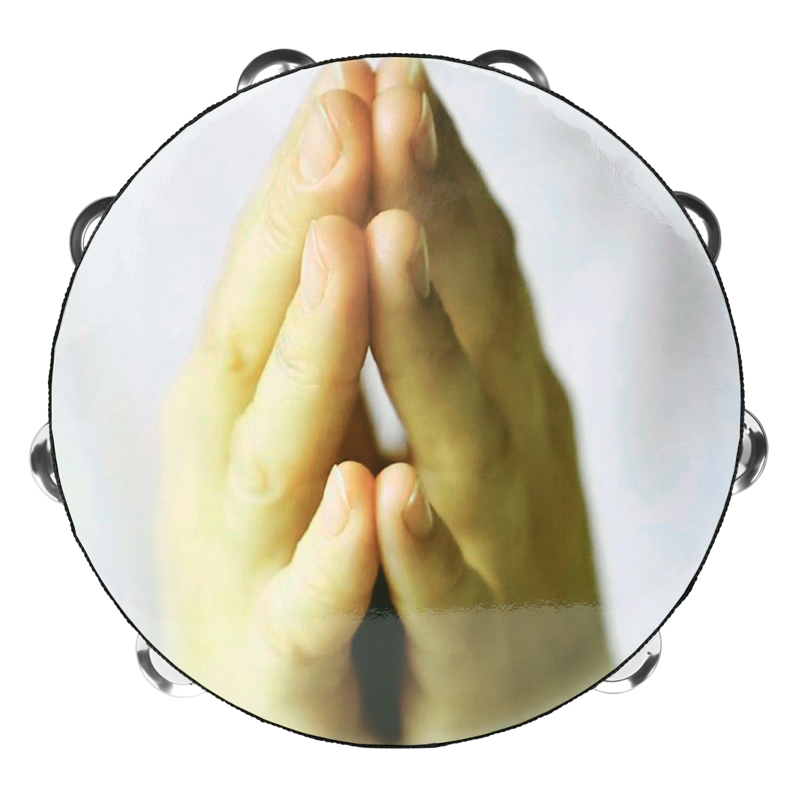 IRIN Hand Tambourine 10 inch D - Musical Instrument Tambourine 评论和价格