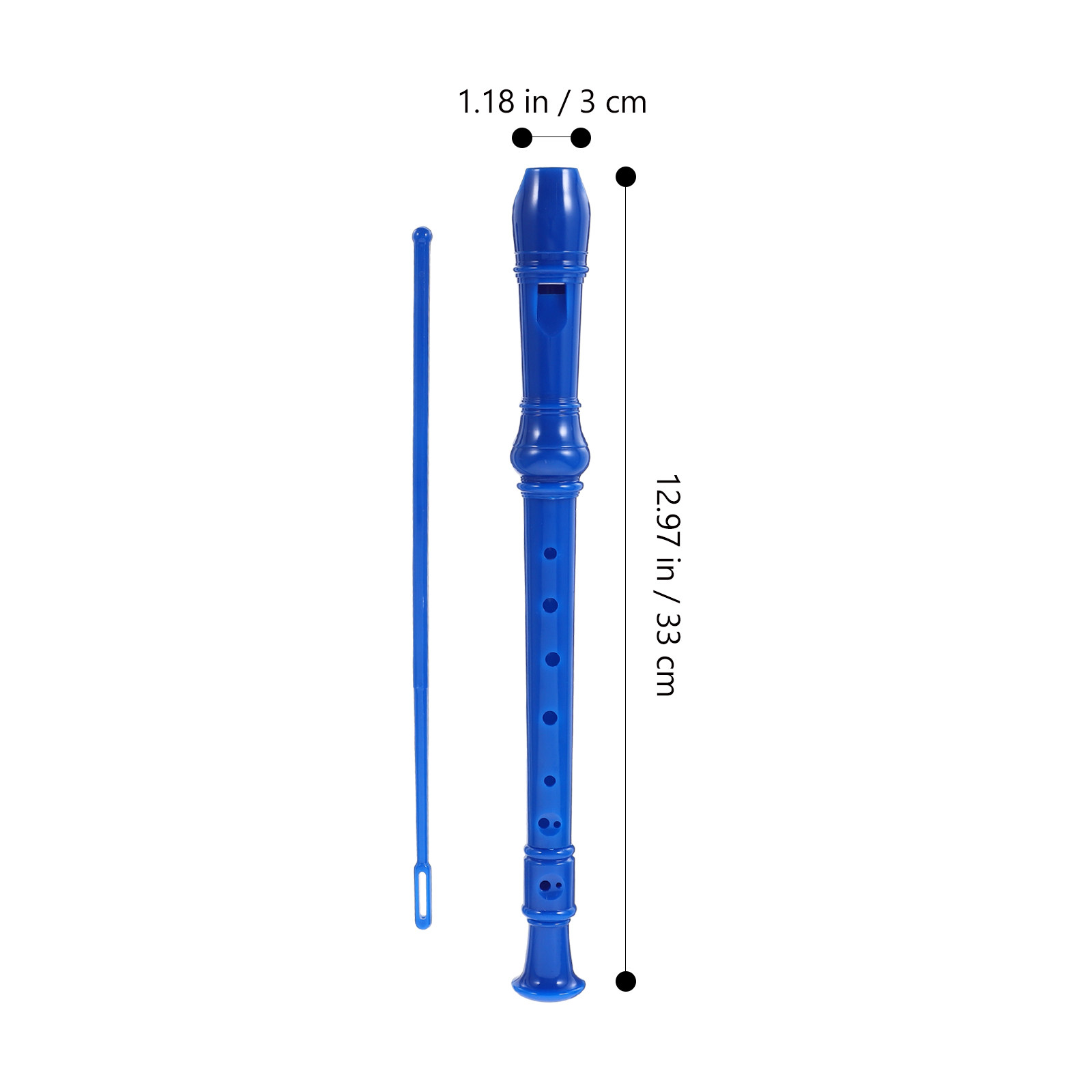 8-Hole Recorder Soprano Smooth - Musical Instrument Recorder 评论和价格