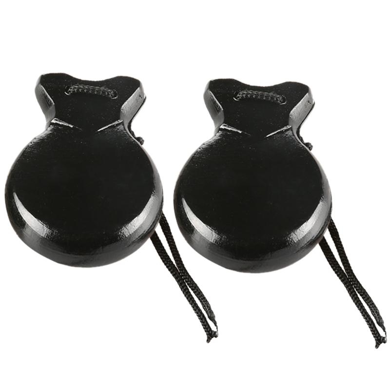 2Pcs Traditional Castanet Wood - Castanet Flamenco 评论和价格