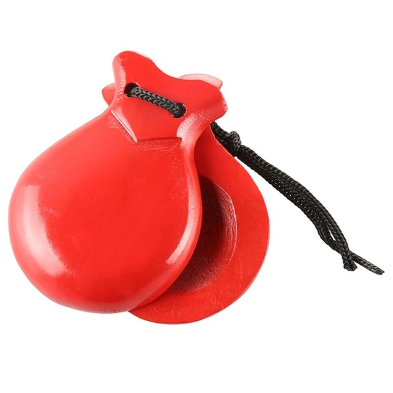 2Pcs Traditional Castanet Wood - Castanet Flamenco 评论和价格