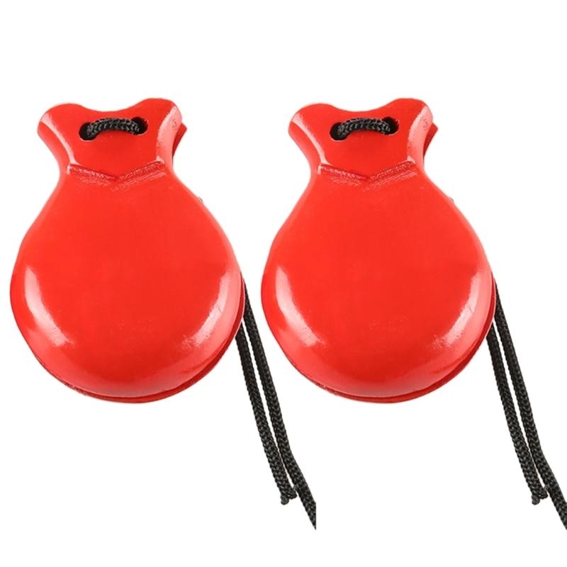 2Pcs Traditional Castanet Wood - Castanet Flamenco 评论和价格