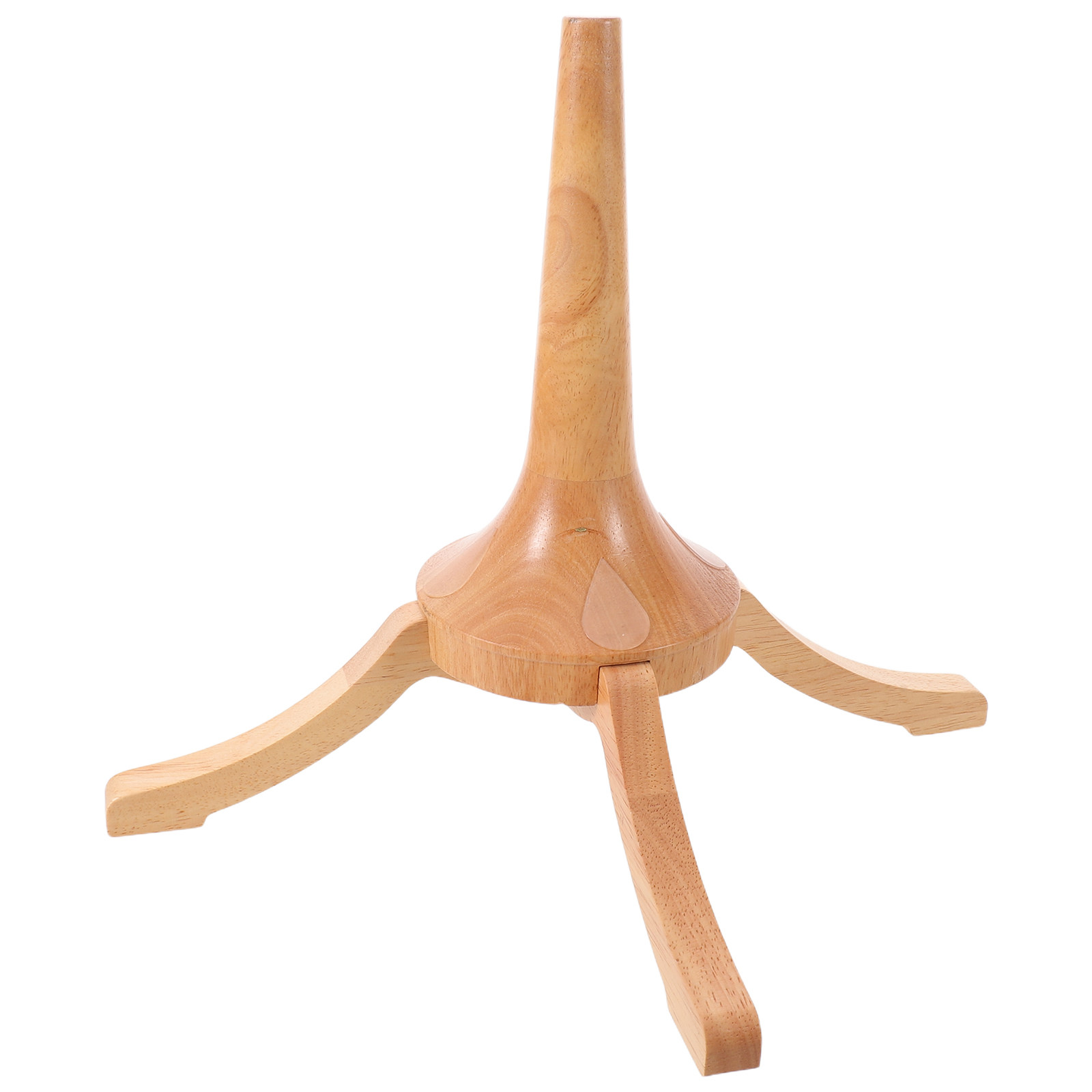Wooden 4-Leg Trumpet Stand Det - Musical Instrument Cornet 评论和价格