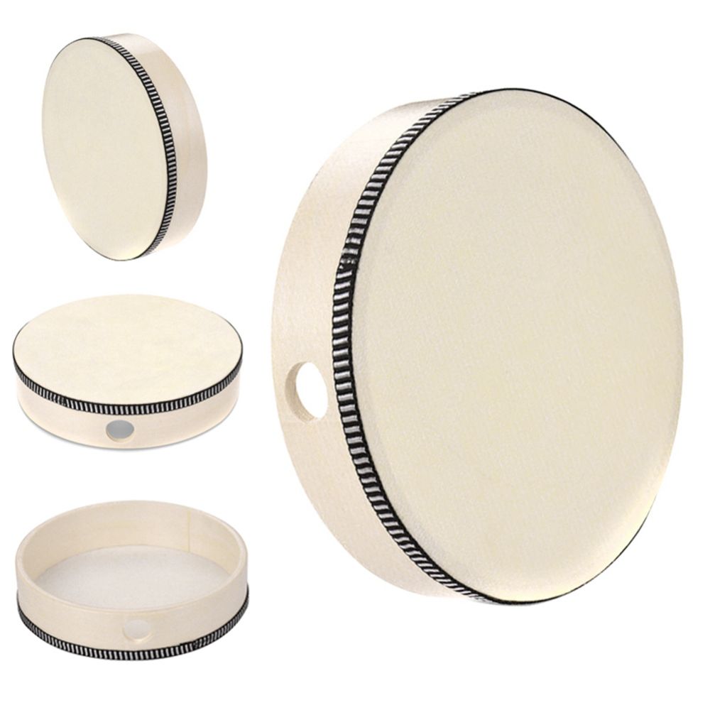 Instrument 4/6/8/10 Inch Woode - Musical Instrument Tambourine 评论和价格