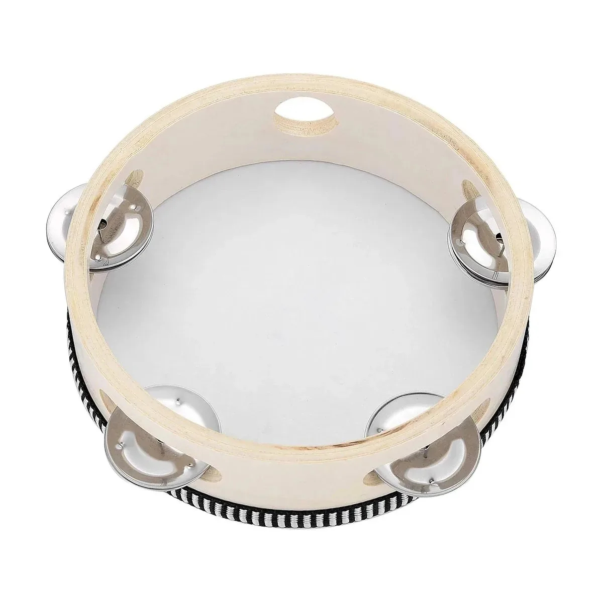 6inch Hand Held Drum Tambourin - Musical Instrument Tambourine 评论和价格