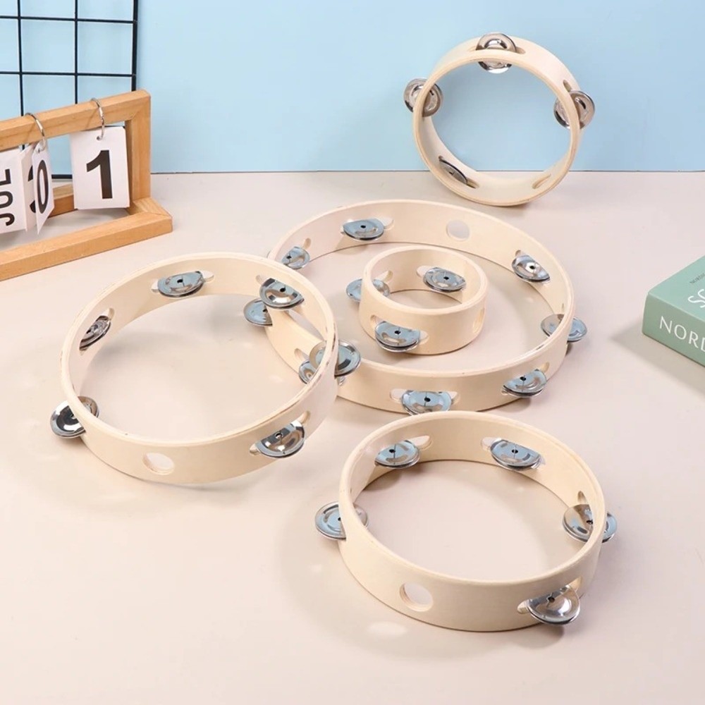 New 4/6/7/8/10 Inch Hand Drums - Musical Instrument Tambourine 评论和价格