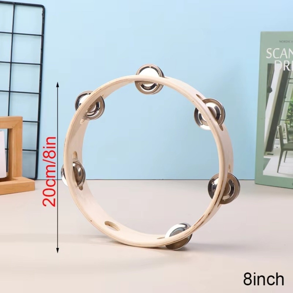 New 4/6/7/8/10 Inch Hand Drums - Musical Instrument Tambourine 评论和价格