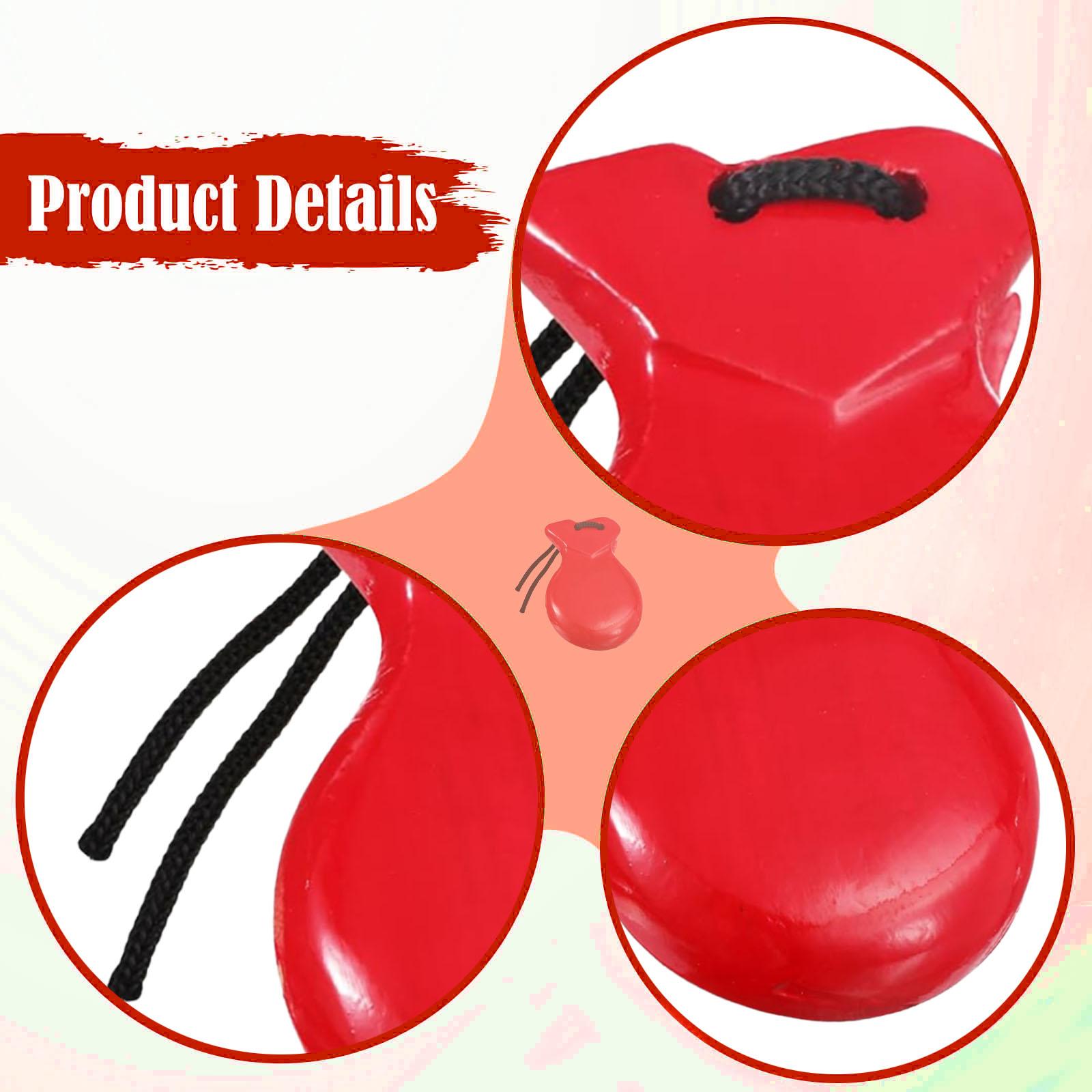 2Pcs Wood Spanish Castanets Pe - Castanet Flamenco 评论和价格