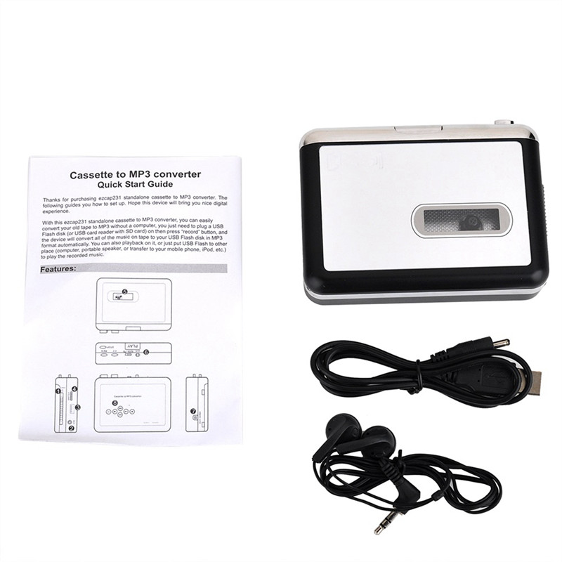 Ezcap 231 USB Cassette Tape Mu - Musical Instrument Recorder 评论和价格
