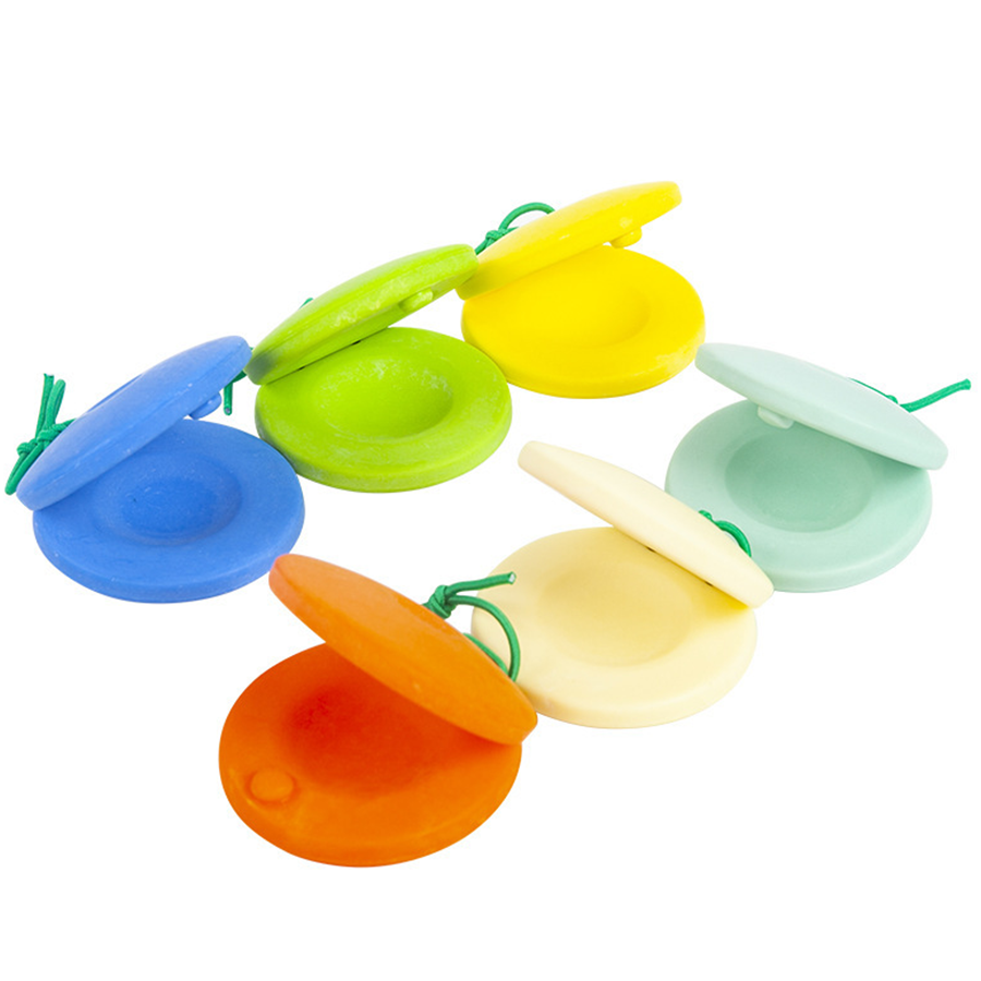 3pcs Wooden Castanets Orff Per - Castanet Flamenco 评论和价格