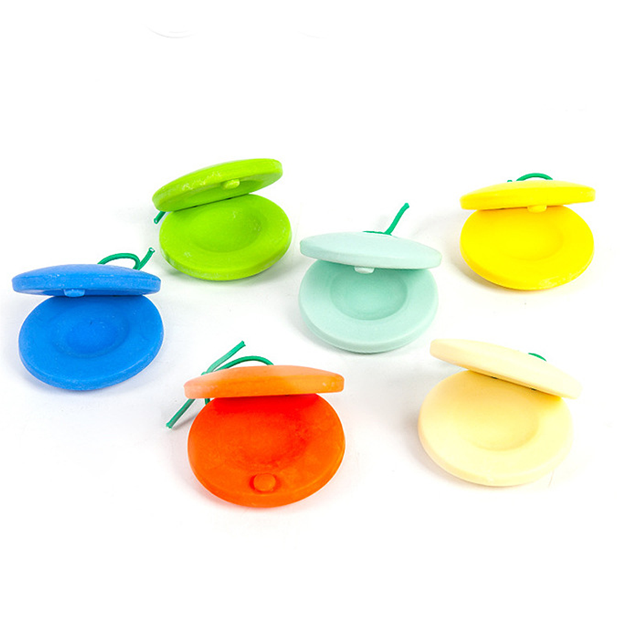 3pcs Wooden Castanets Orff Per - Castanet Flamenco 评论和价格