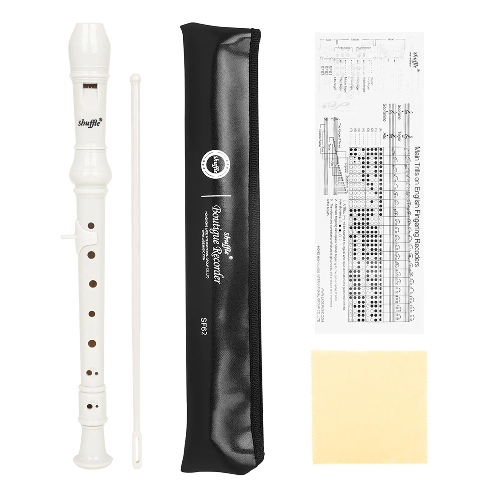 8-Hole Recorder Baroque Style  - Musical Instrument Recorder 评论和价格